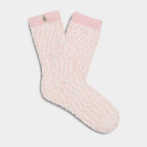 UGG Cozy Chenille Sock green & white 0/S NWT in packaging